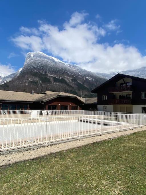 Appartement Rez-De-Chaussee, Cosy T3 4 A 6 Pers Avec Piscines Interieure & Exterieure A Samoens En Haute-Savoie Kültér fotó